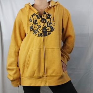 XL Burton zip-up hoodie